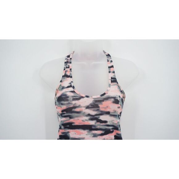 Lululemon Cool Racerback Tank Top Wamo Camo Barely Pink Color size 0 XS - Picture 3 of 7